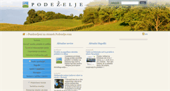 Desktop Screenshot of podezelje.com